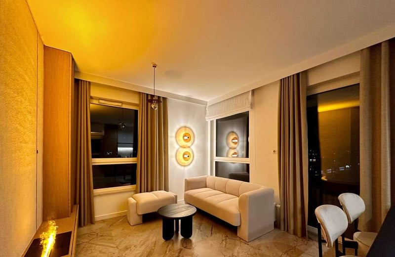 Alquiler de un elegante apartamento amueblado de 3 habitaciones, 60 m², Varsovia, Polonia